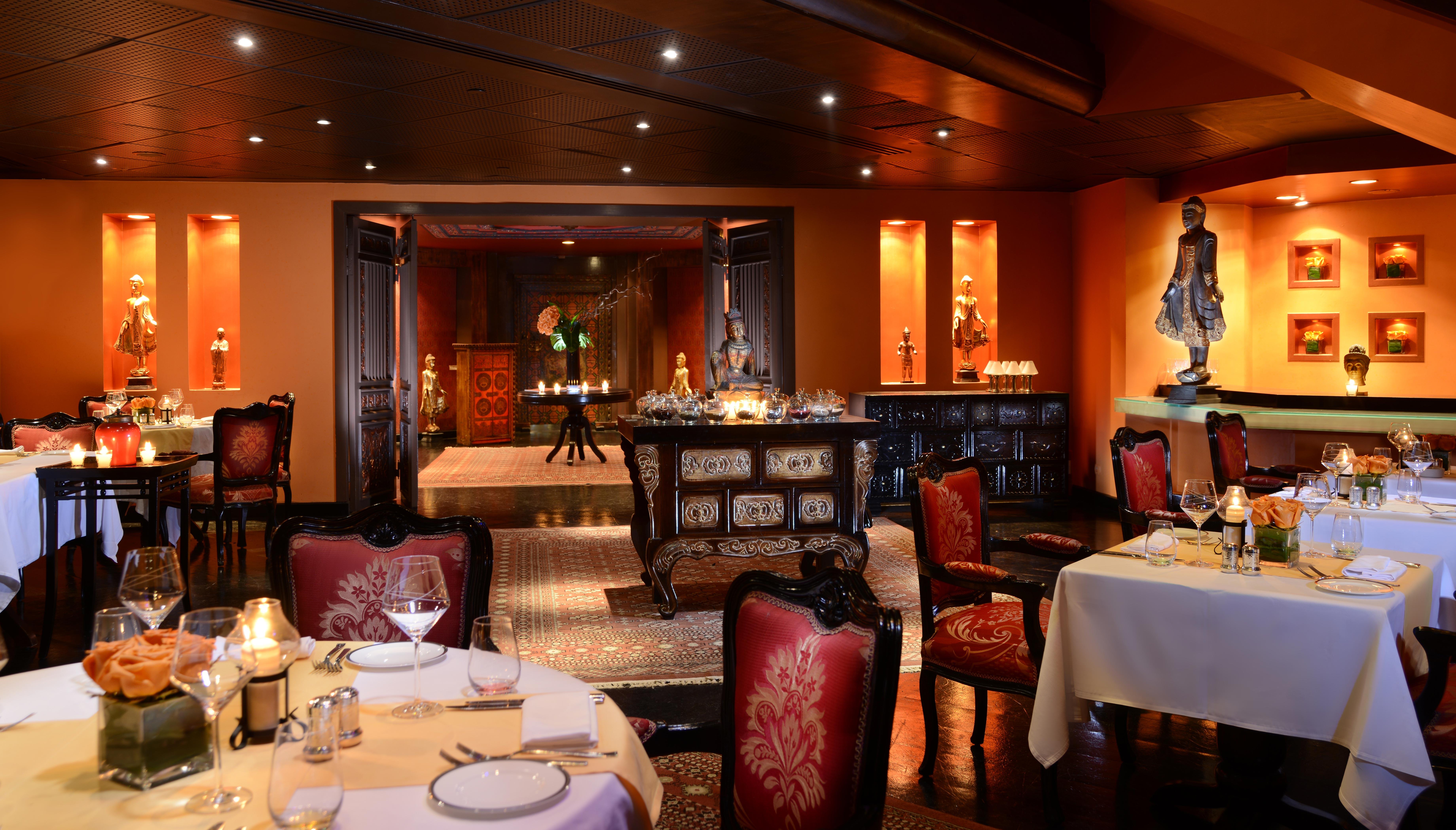 Sofitel Cairo Nile El Gezirah Hotel Exterior foto The interior of the restaurant